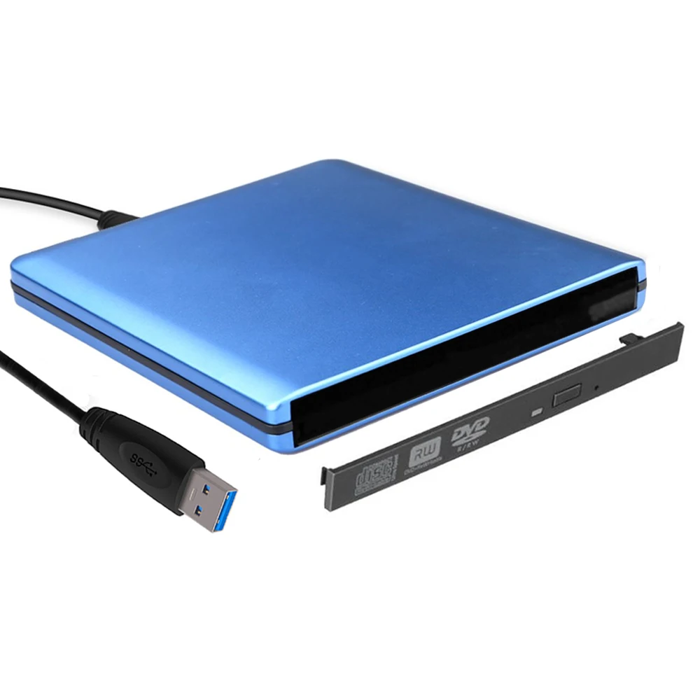 Внешний USB 3.0 DVD накопитель 12 7 мм|Оптические дисководы| |