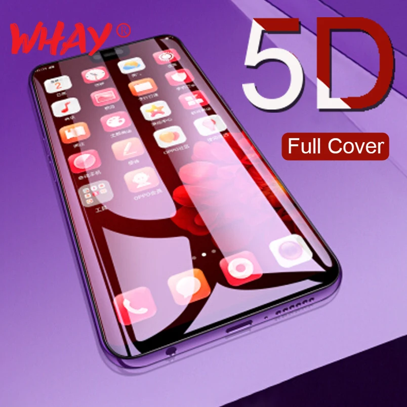 Закаленное стекло 5D для Xiaomi Redmi Note 8 Pro 7 8T 9 9S Max покрытие Xiomi K20 Mi 9T защита экрана