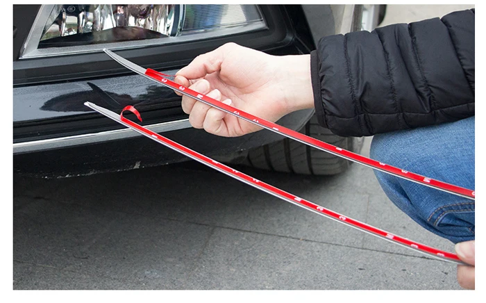 Для Passat B8 Variant/Passat B8 автомобильные наклейки модифицированные Противотуманные фары яркий бар передний бампер Декоративная полоса голова патч, аксессуары