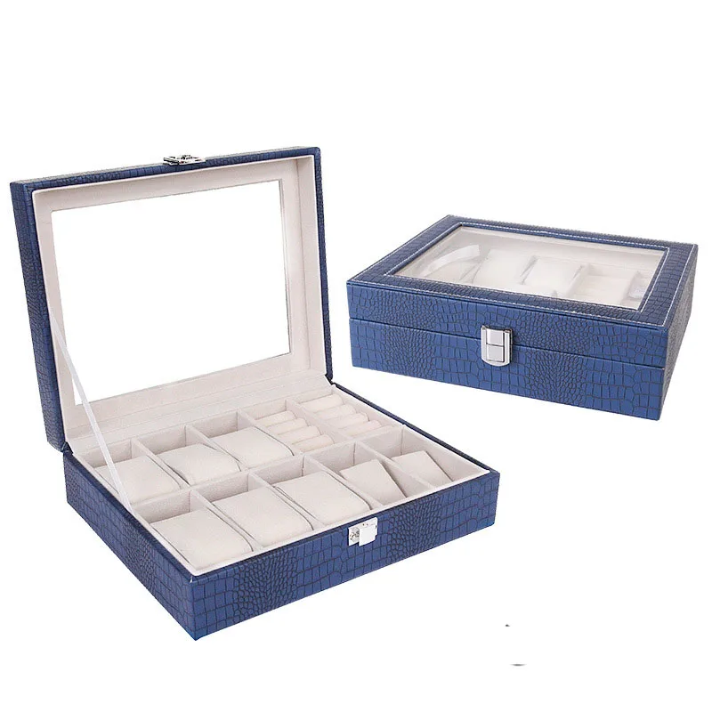 Wholesale Box for Jewelry/Watch/Bracelet/Ring Women/Men Leopard Leather Storage&ampDisplay Watches Hour Cases Gift Packaging | Наручные