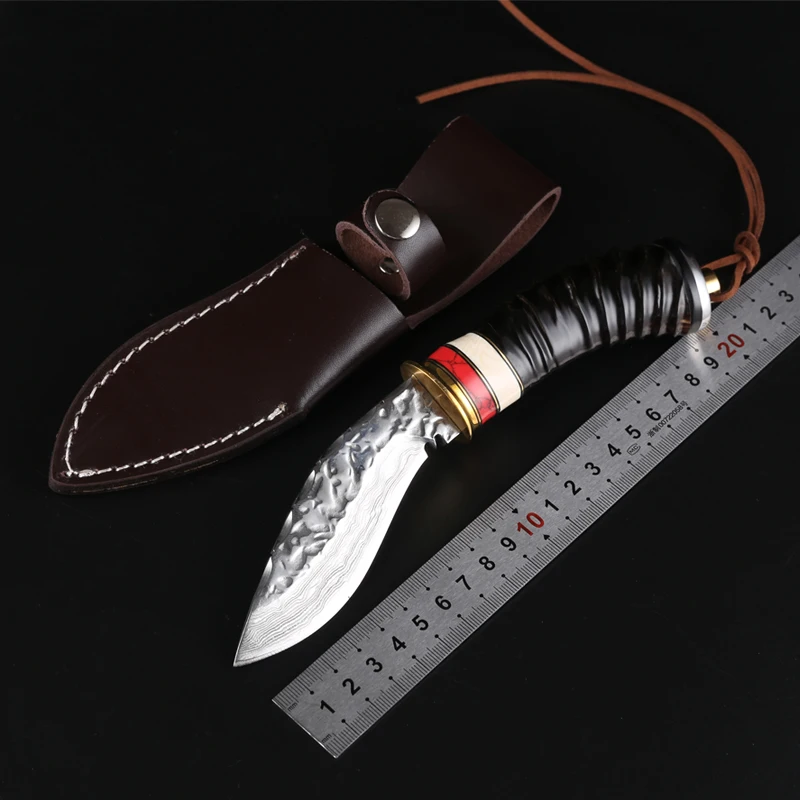 High quality army Survival knife high hardness wilderness knives essential self-defense Camping Knife Hunting outdoor tools EDC