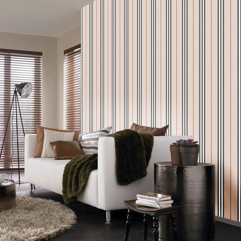 3D креативные вертикальные полосатые настенные наклейки декоративные