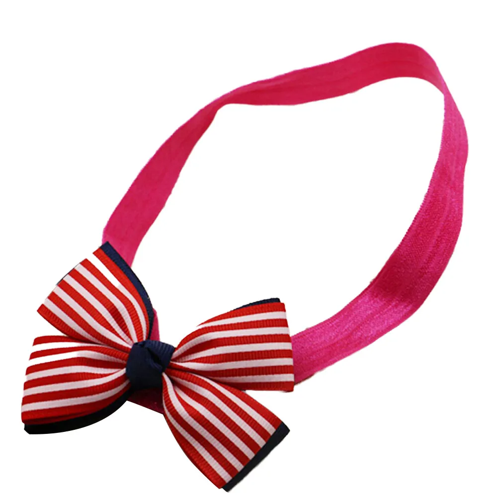 Kids Baby Girl Head Accessories Hair band Elastic Bowknot Headwear baby hair turban bandages for girls turbantes | Детская одежда и