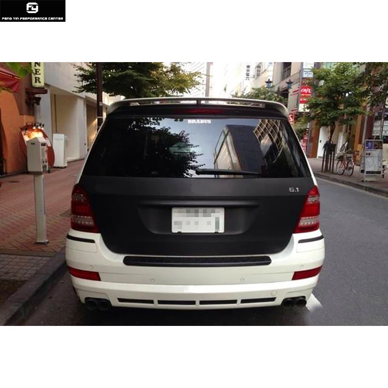 X164 GL350 GL450 GL63 B Стиль FRP передний бампер задний бампер колеса брови для benz X164 GL500 комплект кузова автомобиля 06-12