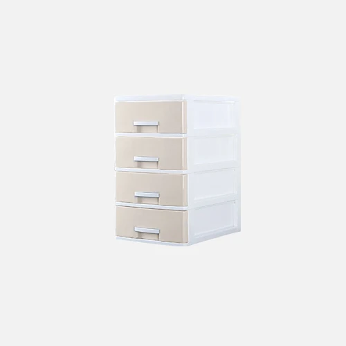 Beige M3 С выдвижным органайзером для макияжа пластиковый женский косметический ювелирный футляр для хранения помады домашний офисный ящик для посуды принадлежности - Цвет: Beige M3