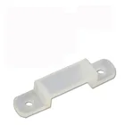 5 шт. Светодиодная лента зажим для фиксации гибкий SMD 5050 10 мм силиконовый клип, держатель ленты, разъем светодиодной ленты