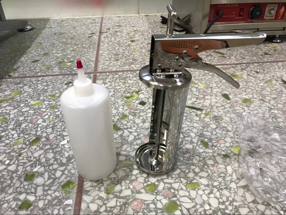 Пистолет из нержавеющей стали для гамбургеров и соусов пистолет салата