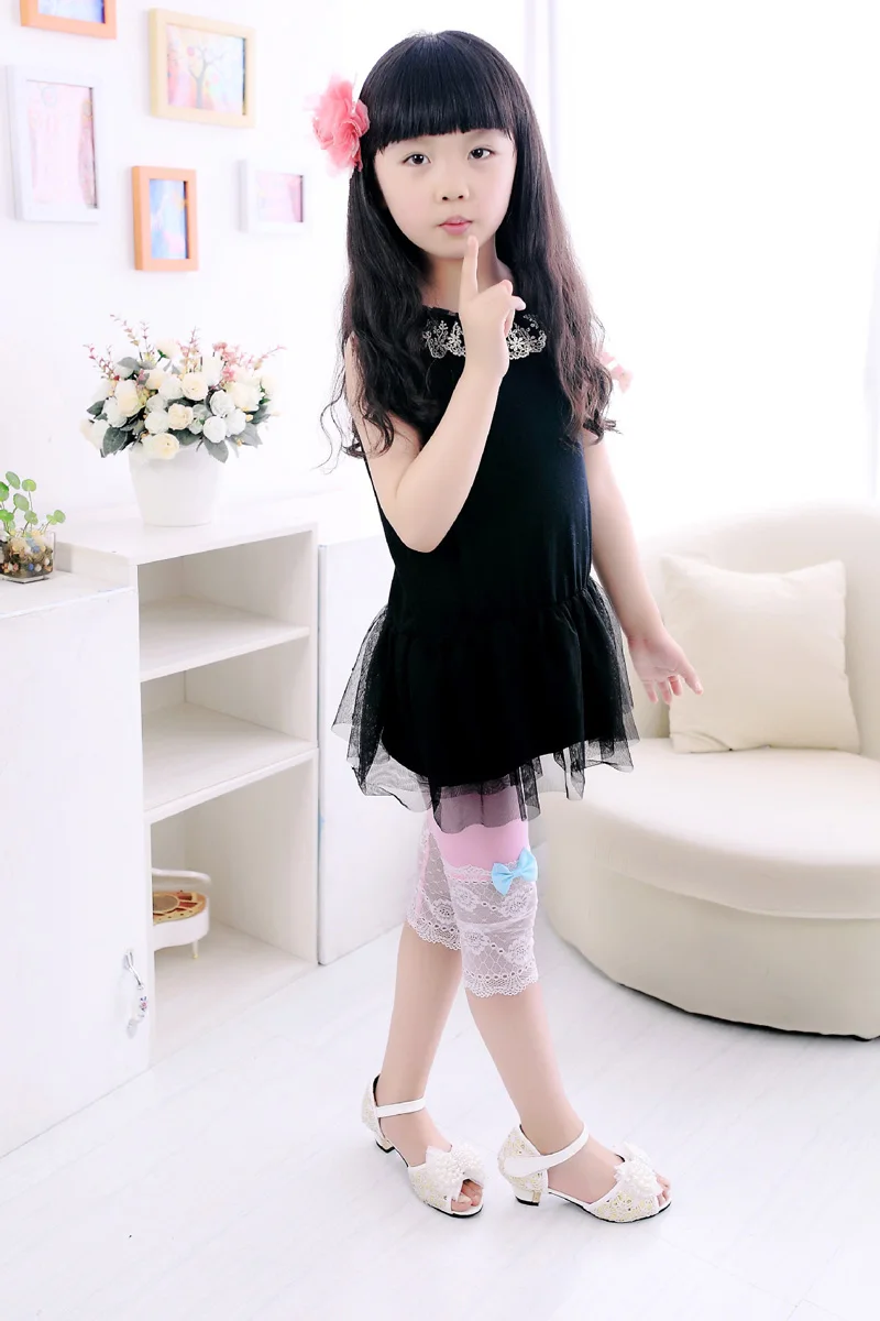 Женские летние брюки укороченные детские карамельных цветов для девочек до