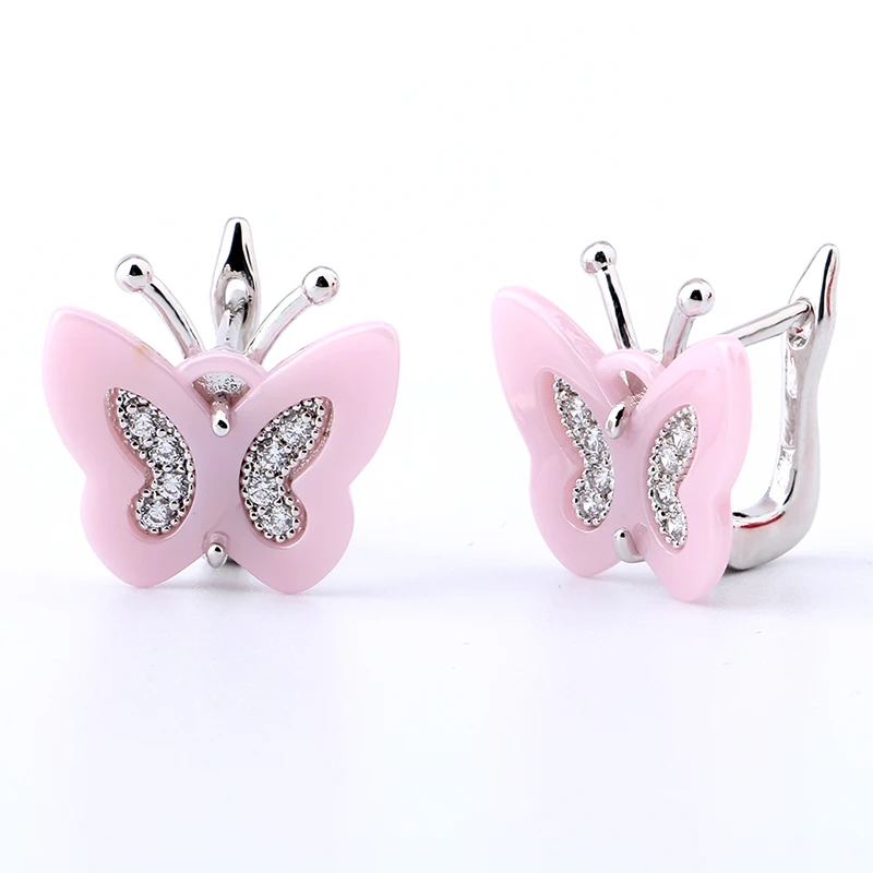 Новые индийские серьги с кристаллами керамические женские элегантный стиль для