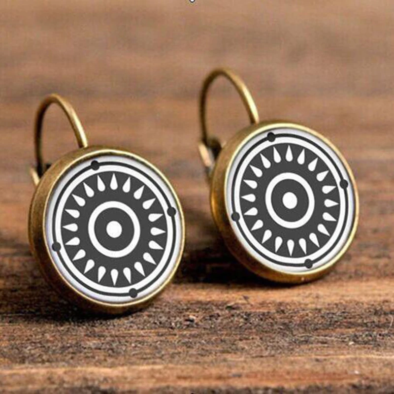 SUTEYI модные ювелирные изделия Мандала в винтажном стиле Классические черные виде