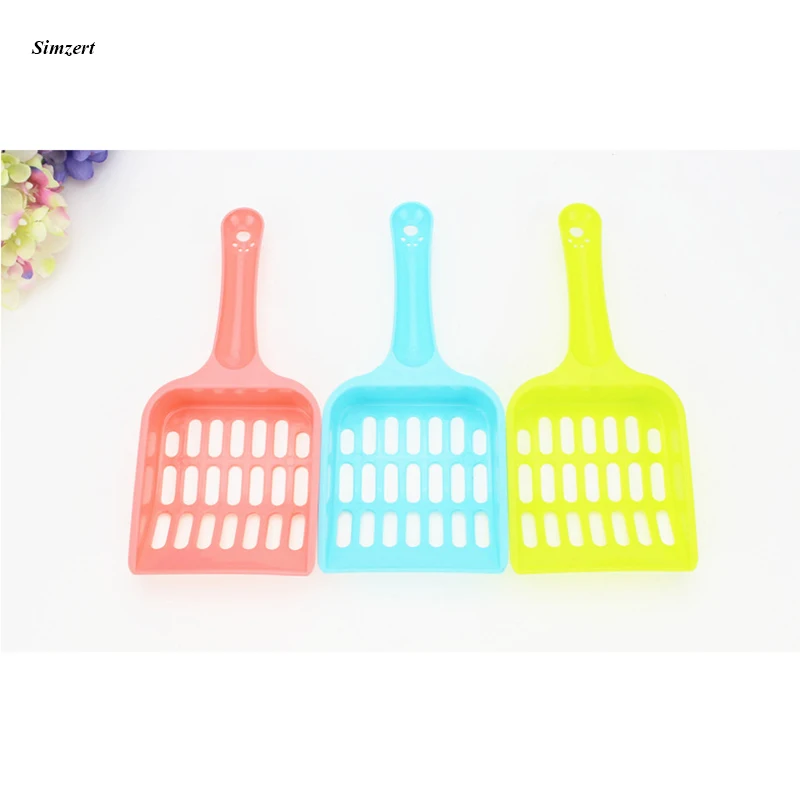 Simzert Товары для кошек совок кошачьего наполнителя лопатка из нержавеющей стали