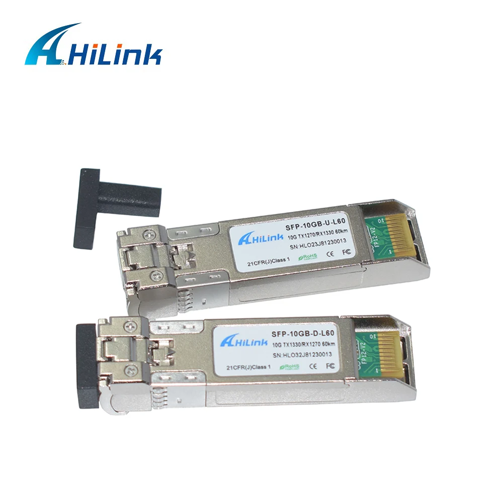 Бесплатная доставка! Sfp + 10G SFP BiDi 60 км одиночное волокно 1270/1330nm LC модуль/волоконно