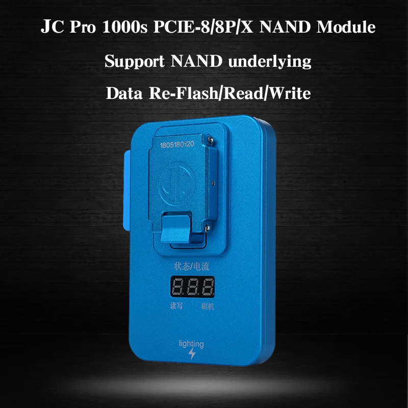 JC Pro1000S многофункциональный программист NAND PCIE чтение записи SN Ремонт для iPhone X 8 Plus