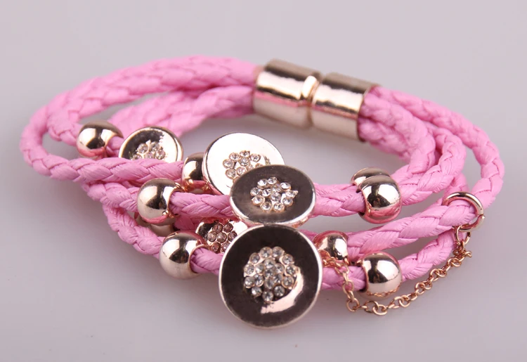 Женский кожаный браслет с бантом бесплатная доставка|charm bracelets bangles|bracelet wrapleather