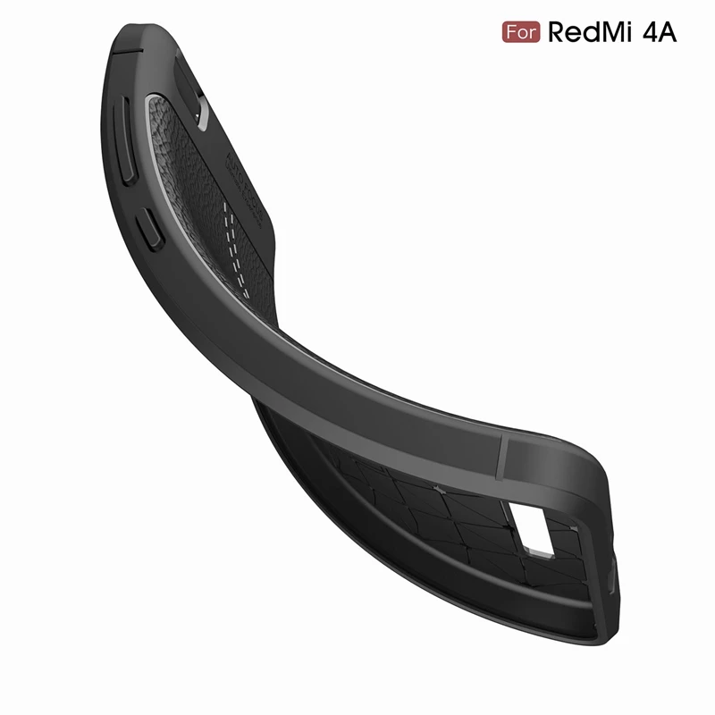 Чехол для Xiaomi Redmi 4A из мягкого силикона, задняя крышка TPU для телефона Xiaomi, чехол Carbon Fiber Capa.