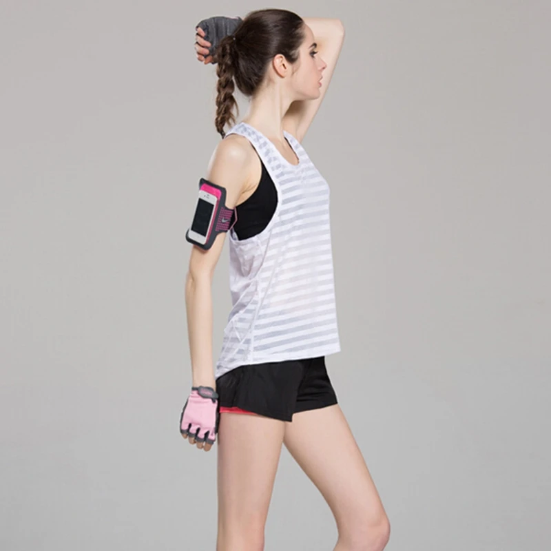 Женский полый спортивный жилет для йоги Быстросохнущий Топ тренажерного зала