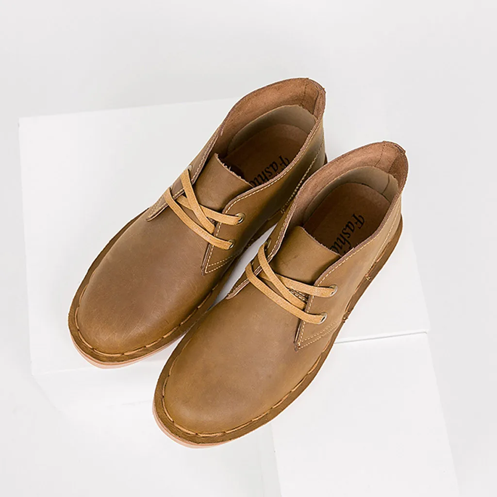 SAGACE/мужские ботинки с высоким берцем Мужская обувь для взрослых x27s работы на