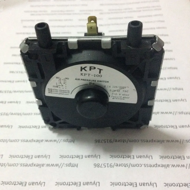 2pcs KPT-100 boiler air pressure switch / 3pin gas water heater Pmax 10mbar | Электронные компоненты и