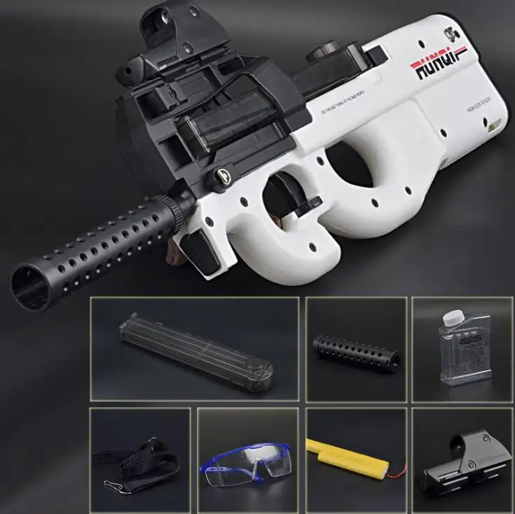 P90 электрическое игрушечное ружье Пейнтбол Live CS штурмовой Снайпер оружие мягкая