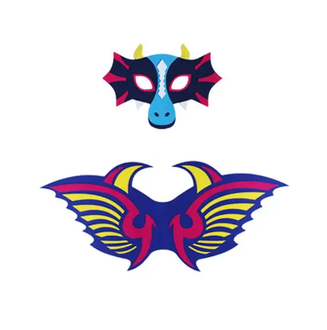 Детский комплект для мальчиков и девочек фетровая накидка с изображением