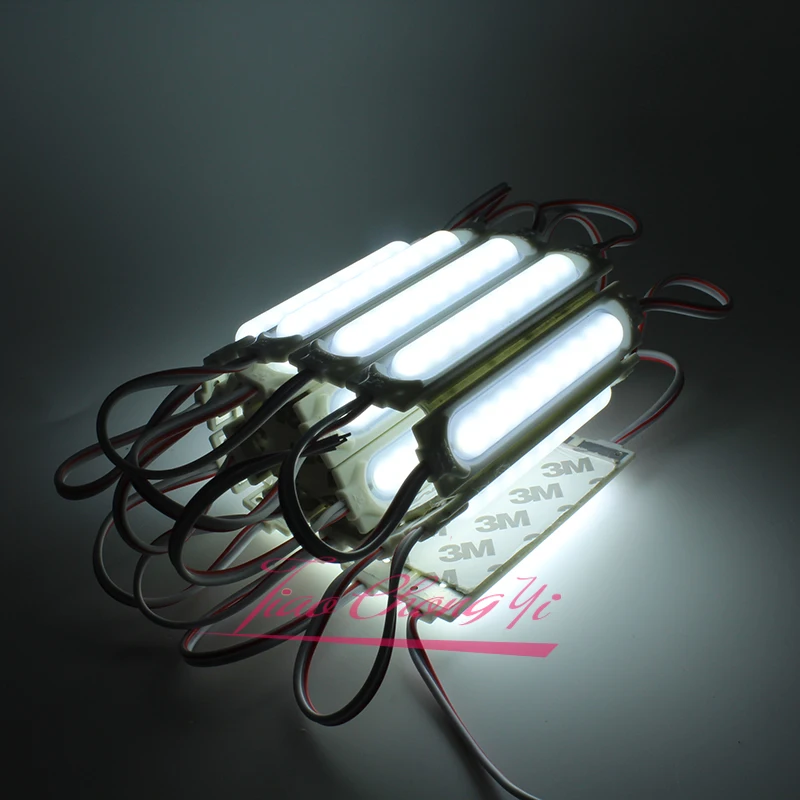 5730 9LED COB LED 160 градусов модуль холодный белый свет DC12V IP67 водонепроницаемое
