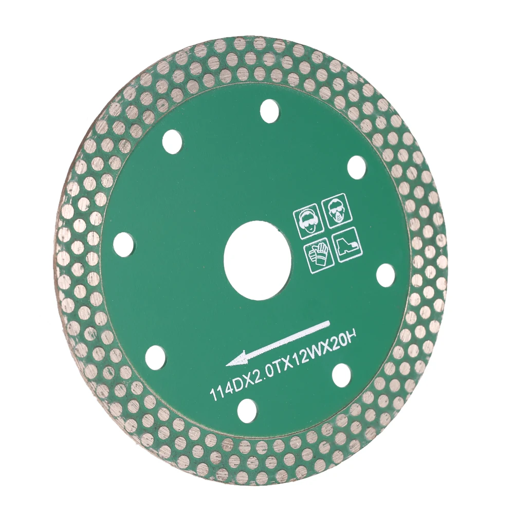 Алмазная пила для сухой резки с 8 охлаждающими отверстиями 20 мм внутренний