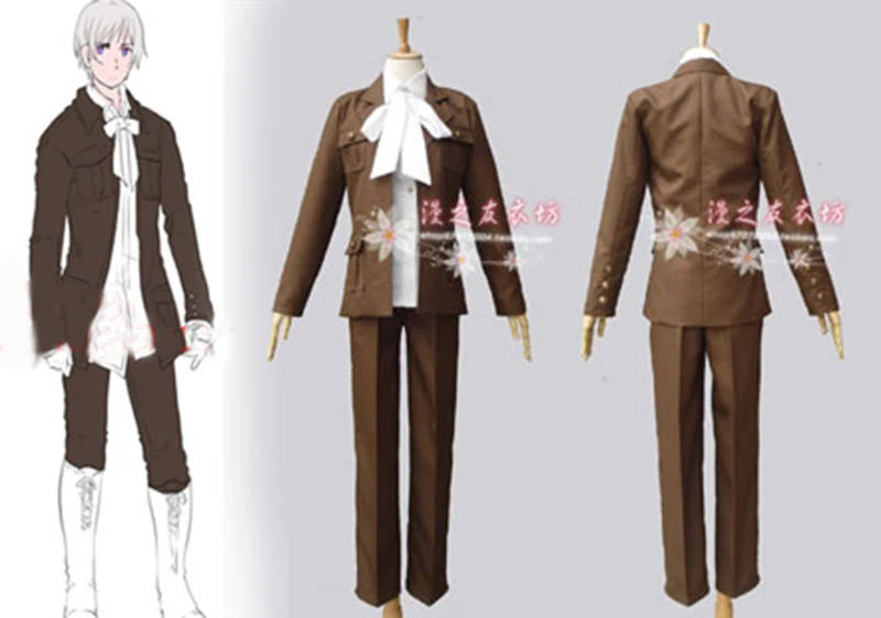 Костюм для косплея аниме APH Axis Powers Hetalia The Beautiful World униформа ВМС Исландии 11 |
