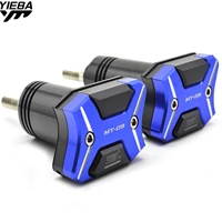 with mt 09 motorcycle frame crash pads engine case sliders falling protector for yamaha mt 09 mt09 fz 09 fz09 2015 2016
