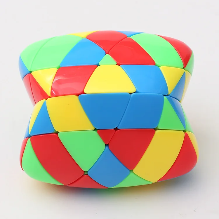 QiYi Mastermorphix 5x5 рисовая пельмень без наклеек волшебный куб-головоломка, игрушка, красочный разноцветный специальный высоко сложный 5x5x5 куб