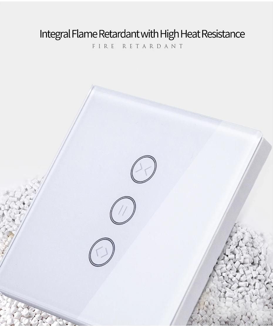 Tuya Smart Life WiFi Шторные жалюзи переключатель для электрического рольставни моторизованный голосовой мобильный пульт дистанционного управления настенный сенсорный переключатель