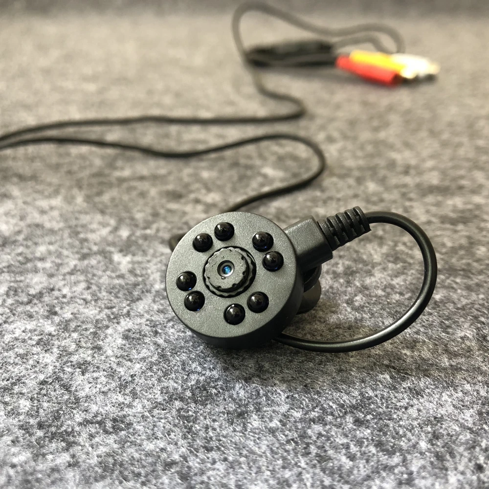 OwlCat мини AHD камера HD 720P видеонаблюдения 1.0MP с микрофоном аудио 3 7 мм объектив|video