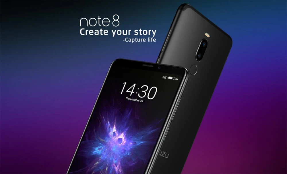 Глобальная версия Meizu Note 8, 4 Гб+ 64 ГБ, мобильный телефон Snapdragon632, четыре ядра, 5,99 дюйма, 2160x1080 P, двойная задняя камера, 3600 мА/ч, металлический корпус