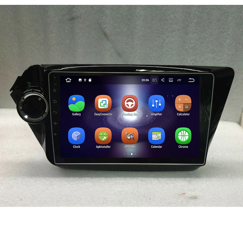 Aoluoya 9 &quot2 Гб ОЗУ Android 7 1 автомобильный DVD плеер радио GPS навигация для KIA K2 RIO 2010-2013 2014