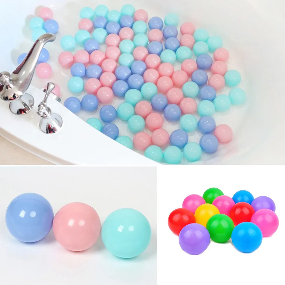 

5.5CM 200PCS Colorful Ball Bal Soft Plastic Ocean Balls Funny Baby Kid Swim Pit Toy Water Pool Toys For Children Ocean Ball