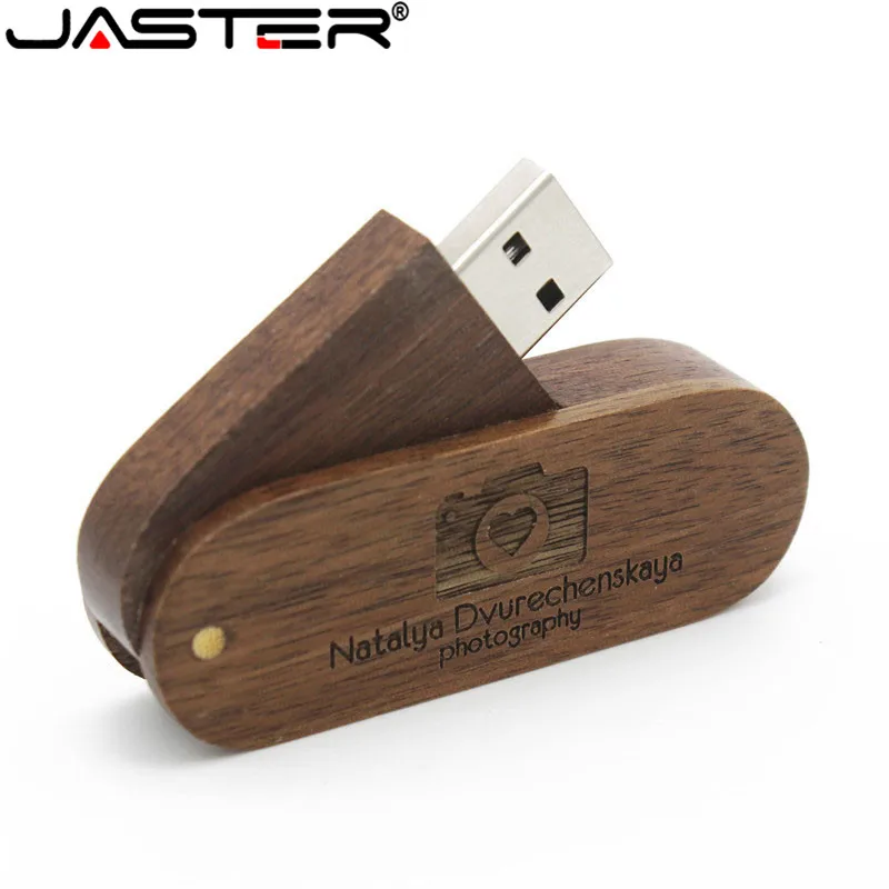 Деревянный USB флэш-накопитель JASTER (более 1 шт. с бесплатным логотипом) 8 ГБ 16 32