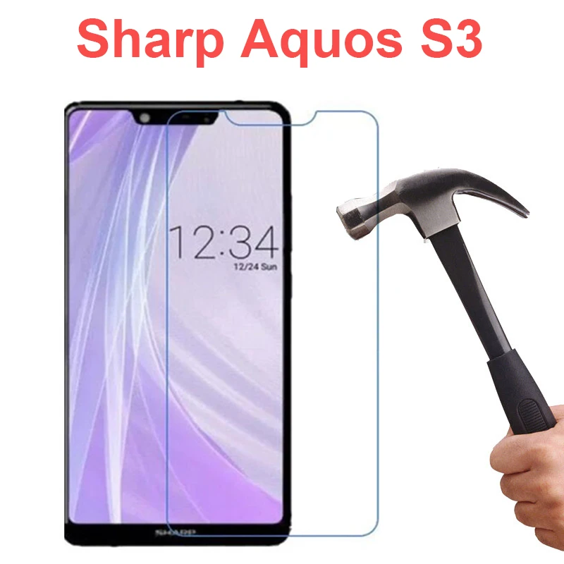 Закаленное стекло для Sharp Aquos S2 S3 ультратонкая прозрачная защитная пленка экрана