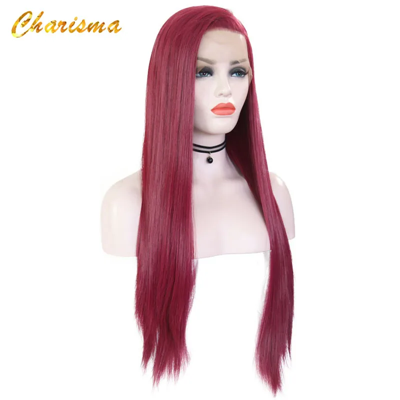 Charisma высокотемпературный парик для волос Синтетический фронта шнурка женщин