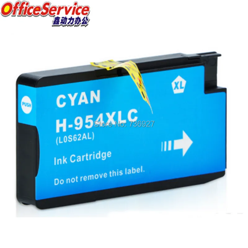 1 черный совместимый чернильный картридж для HP954 hp954xl 954 Подходит принтеров Officejet