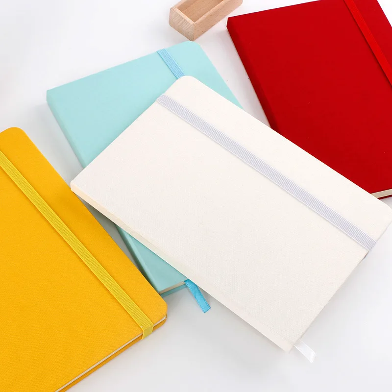 Прозрачный серый пустой простой оригинальный холщовое покрытие Тетрадь журнал