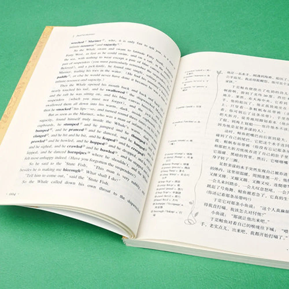 Книга классической литературы Древней легенды двуязычная в китайском и