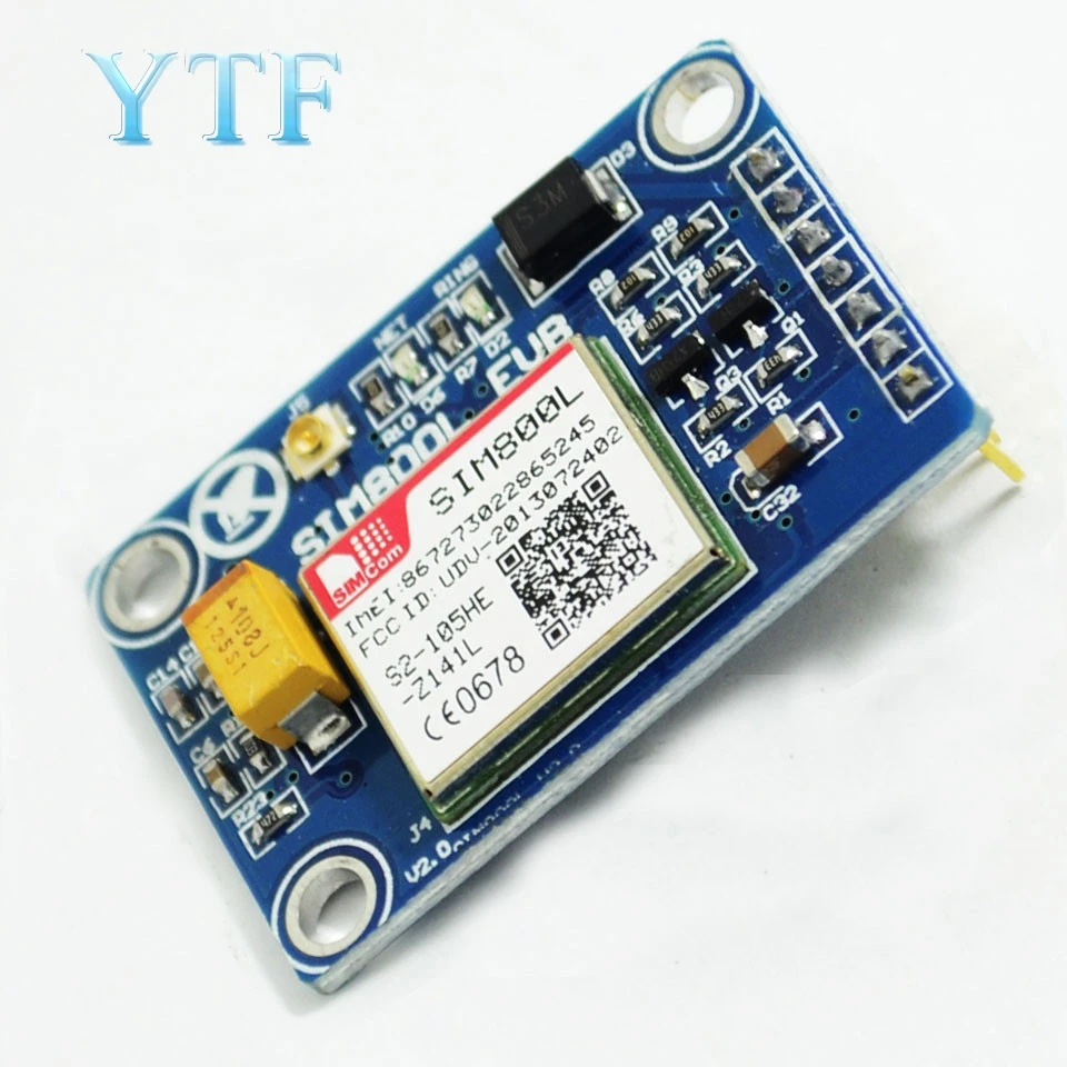 SIM800L V2.0 5V модуль вместо SIM900A SMS данных GSM GPRS 4 частоты доступны по всему миру |