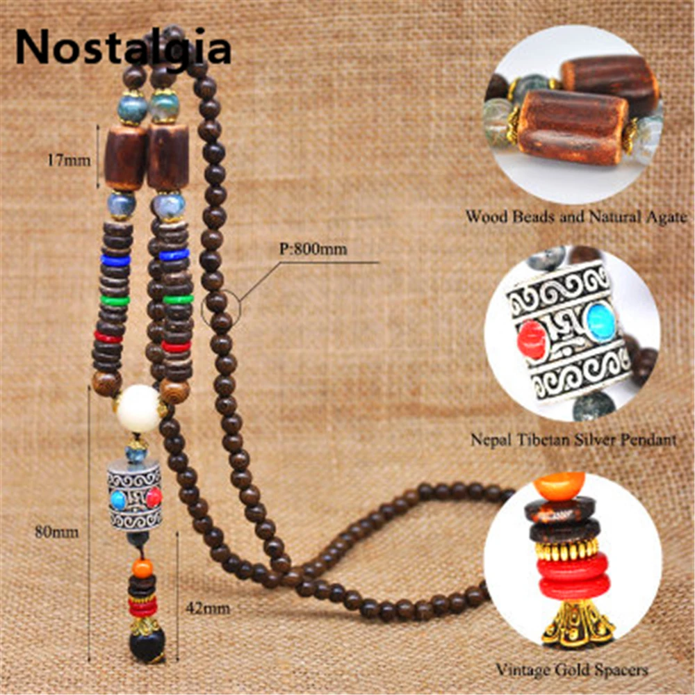 Модное женское и мужское длинное колье ручной работы | Украшения аксессуары