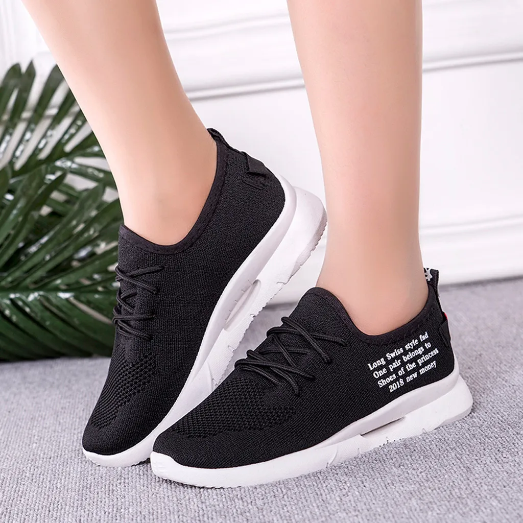 Для женщин обувь на каждый день сезон весна осень вразлёт плетение спортивная