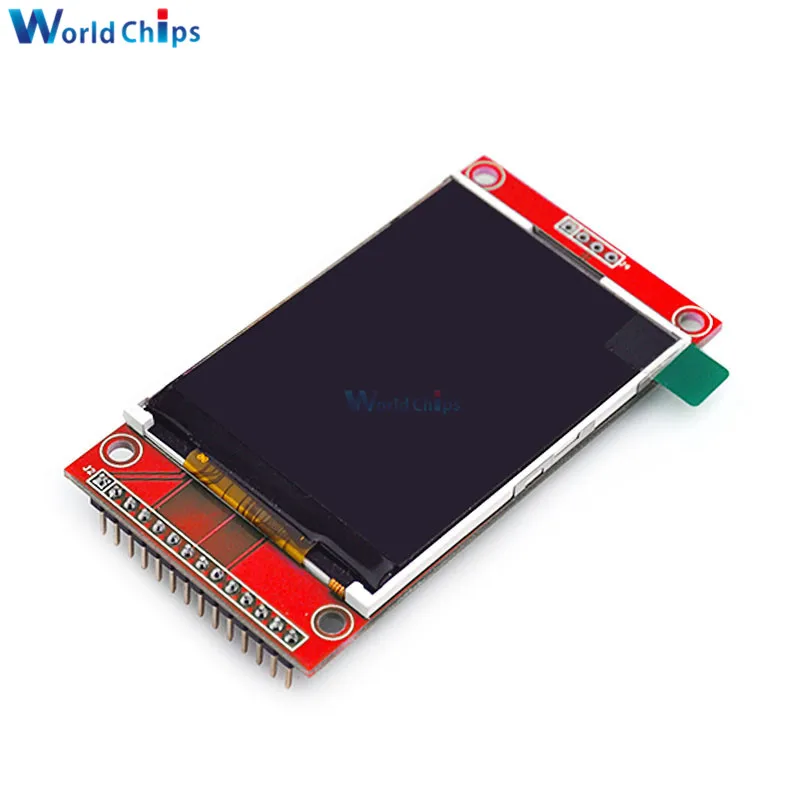 module without touch 2,4 дюймов 2," TFT 320x240 SPI TFT lcd модуль последовательного порта ILI9341 сенсорный экран резистивный сенсорный экран USART UART HMI - Цвет: module without touch