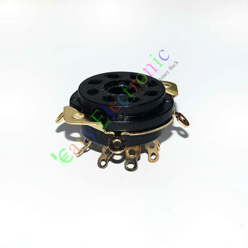 Оптовая и розничная продажа 4 шт. 8 контактов Золотая бакелитовая вакуумная