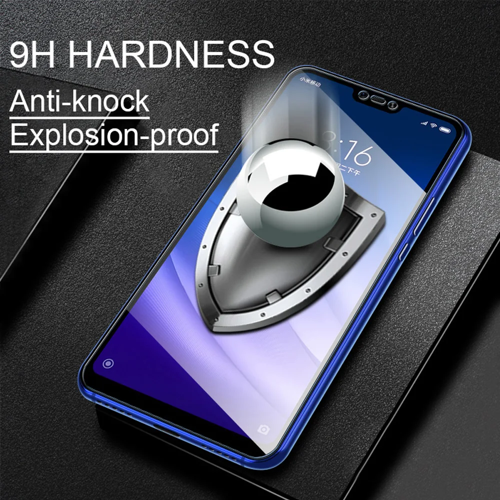Закаленное стекло ZLNHIV для xiaomi max 3 mix mi 6 6x8 9 se pro защитная пленка pocophone f1 a2 lite