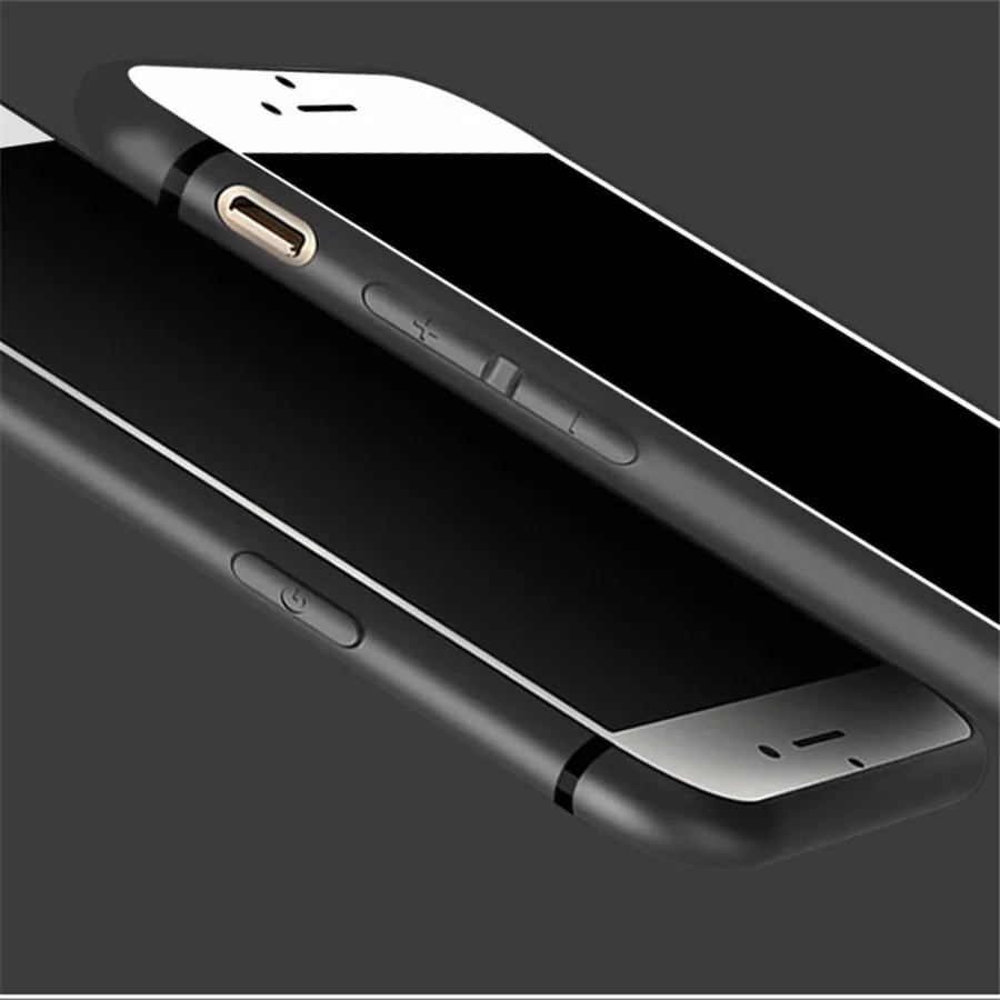 Роскошный Матовый Мягкий силиконовый чехол s для iPhone X, чехол 6, 6s Plus, 5, 5S, 5SE, карамельные цвета, чехол для iPhone 7, 6 Plus, чехол для телефона s