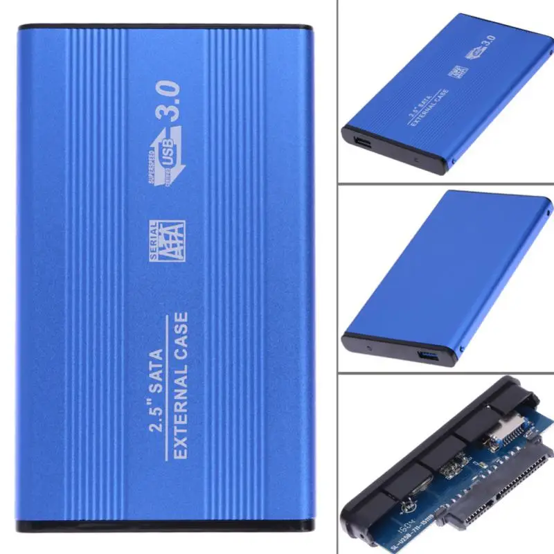 2 5 дюйма коробка SATA ТБ внешний корпус мобильный диск USB 0 HDD жесткий чехол для