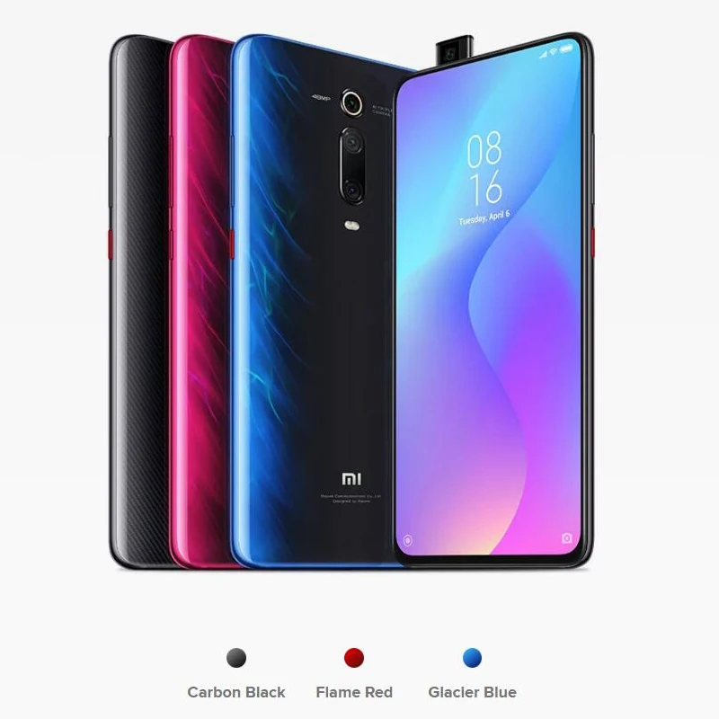 Глобальная версия Xiaomi mi 9T(Red mi K20) 6GB 64GB Смартфон Snapdragon 730 Octa Core 6,3" AMOLED экран 48MP камера NFC 4000mAh