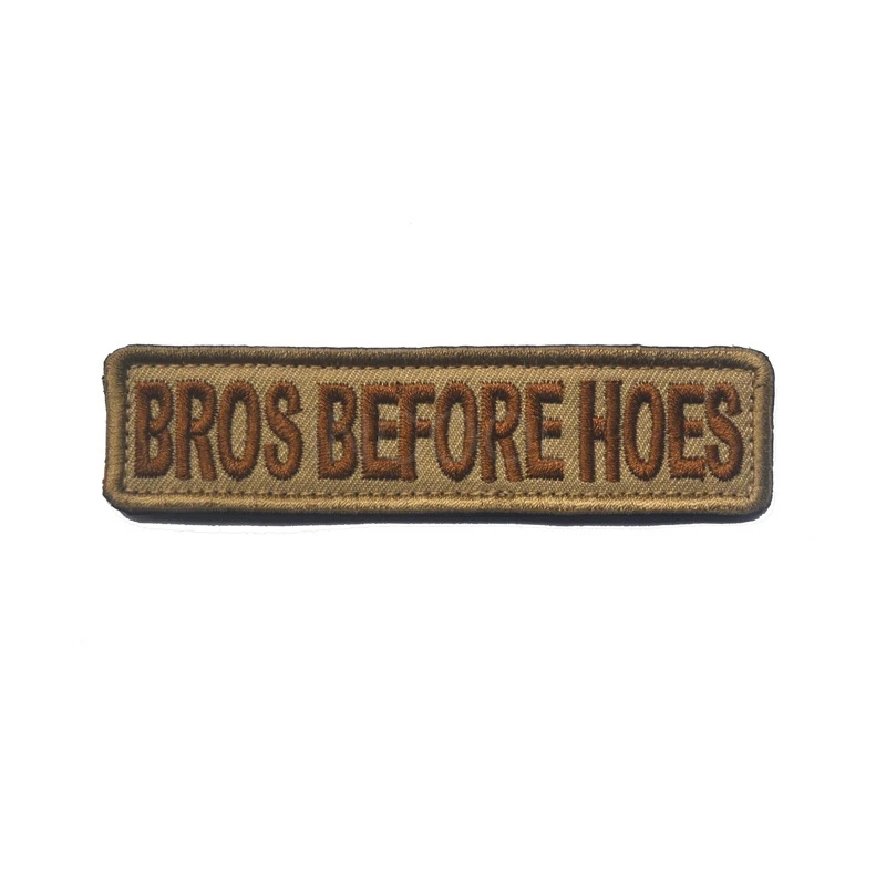 Вышитая нашивка BROS перед broes BEFORE HOES тактическая эмблема значки вышивка нашивки